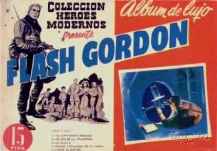 Flash Gordon Colección Héroes Modernos Álbum de lujo