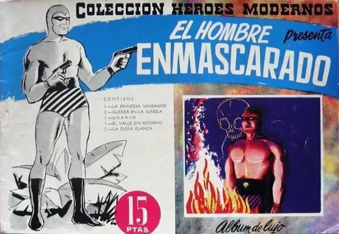 Colección Héroes Modernos. El Hombre Enmascarado Álbum de lujo