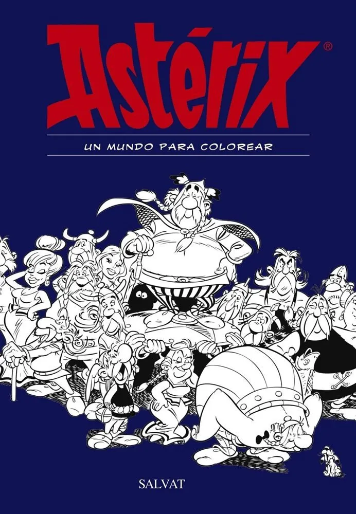 Astérix. Un mundo para colorear