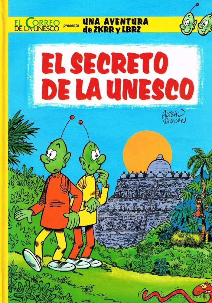 El secreto de la Unesco. Una aventura de Zkrr y Lbrz