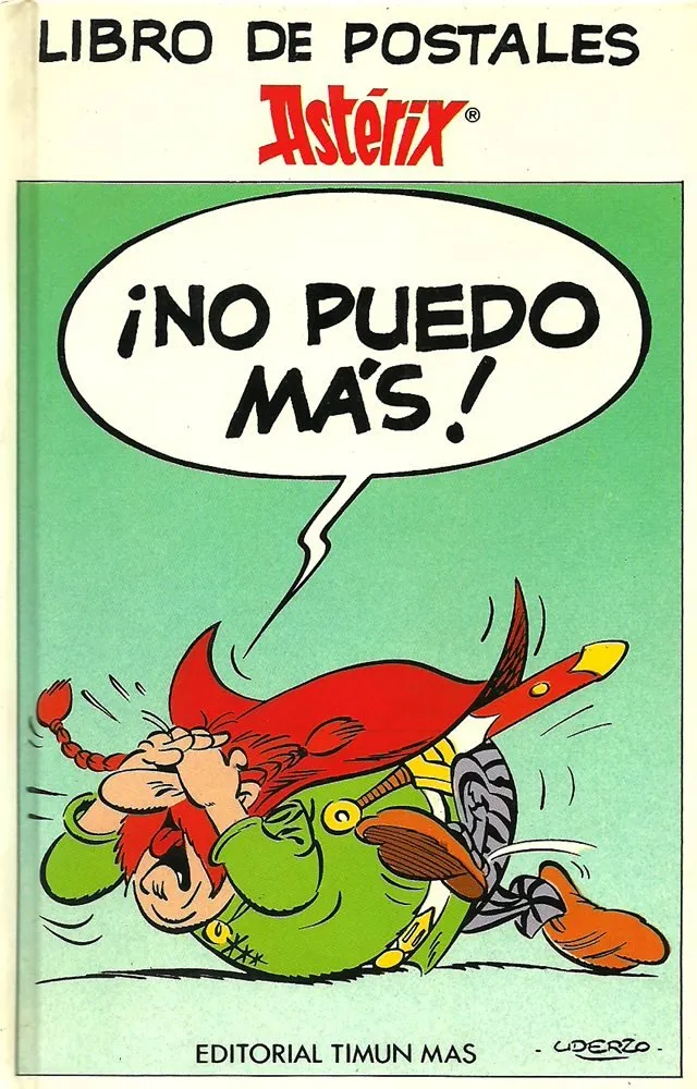 Libro de postales Astérix