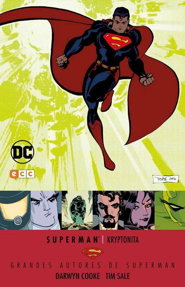 Grandes Autores de Superman: Darwyn Cooke y Tim Sale. Kryptonita