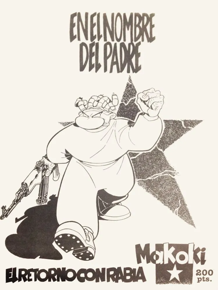 En el nombre del padre. Makoki El retorno con rabia (Autoedición)