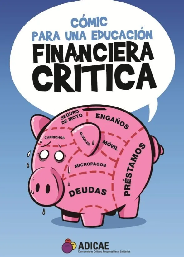 Cómic para una educación financiera crítica
