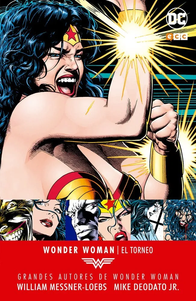 Grandes Autores de Wonder Woman: William Messner-Loebs / Mike Deodato, Jr. - El torneo (ECC Edicione