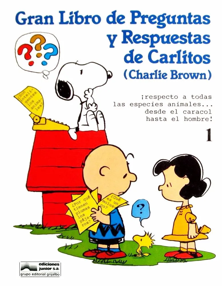 Gran Libro de Preguntas y Respuestas de Carlitos (Charlie Brown)