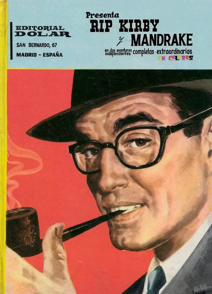 Héroes modernos serie C. Extra - Rip Kirby y Mandrake