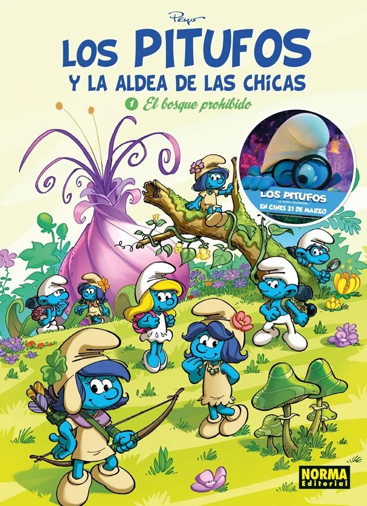 Los Pitufos y la aldea de las chicas