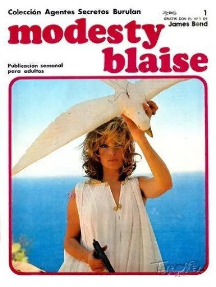 Modesty Blaise. Colección Agentes Secretos Burulan