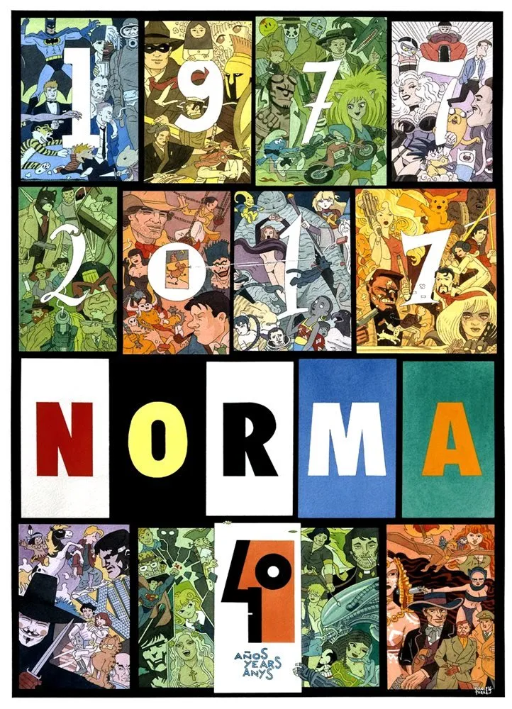 1977-2017: Norma 40 años - years - anys