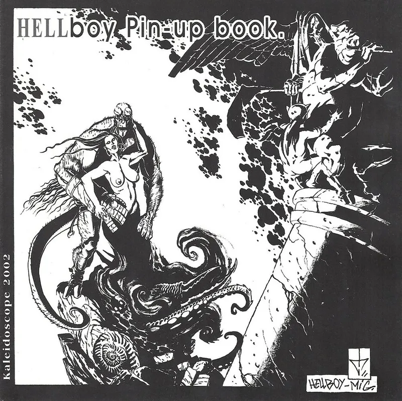 Hellboy Pin-up book