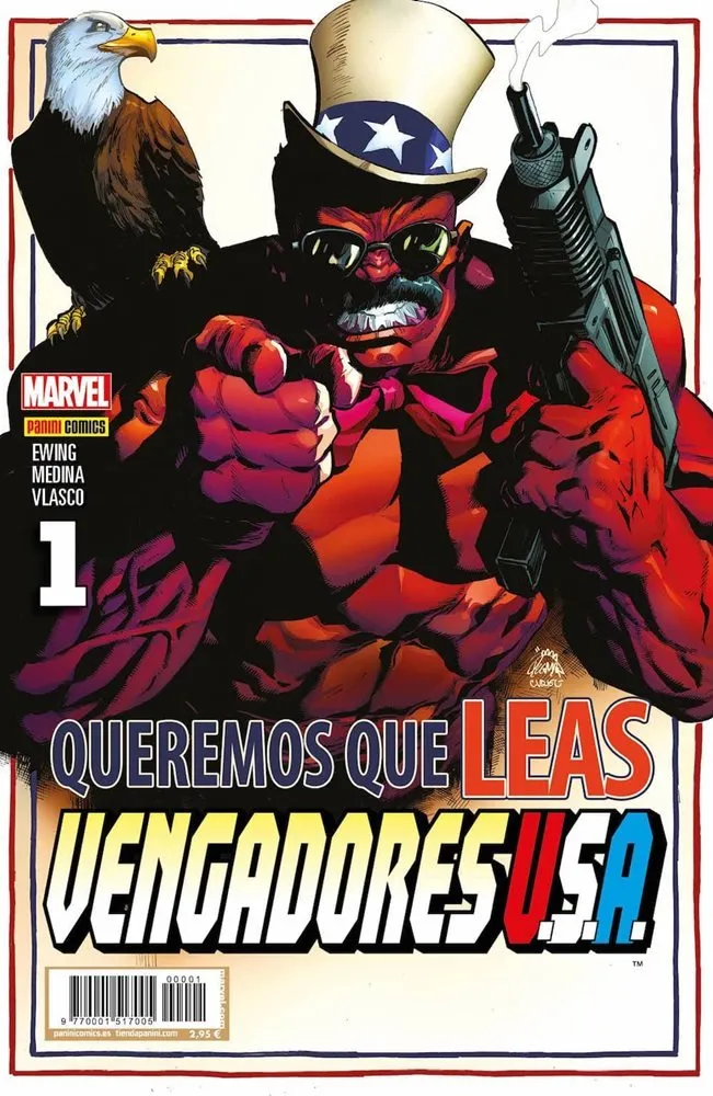 Vengadores USA 1 (Portada alternativa)