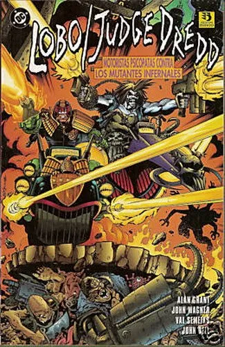 Lobo / Judge Dredd. Motoristas psicópatas contra los mutantes infernales
