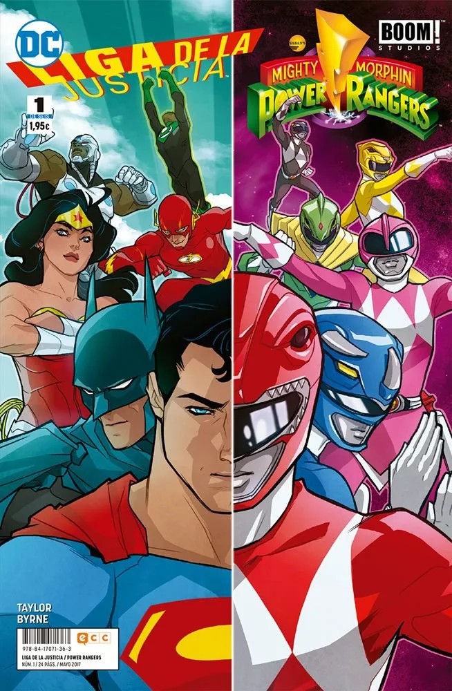 Liga de la Justicia / Mighty Morphin Power Rangers