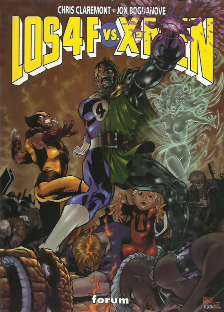 Los 4 Fantásticos vs. X-Men