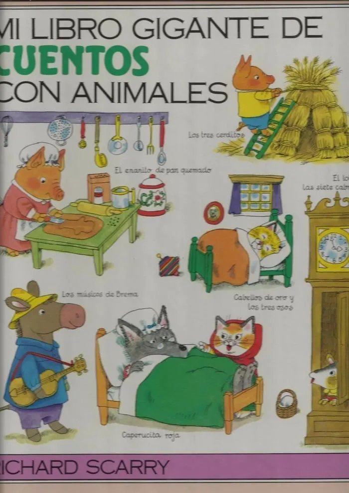 Mi libro gigante de cuentos con animales