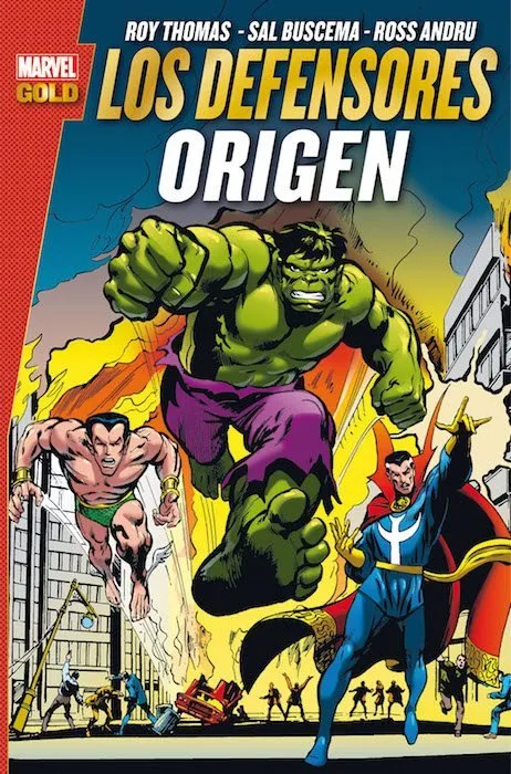 Los Defensores. Marvel Gold