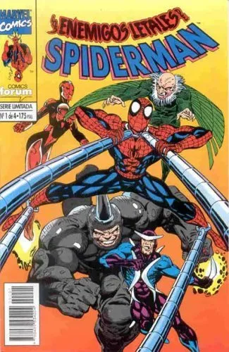 Los enemigos letales de Spiderman