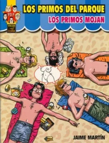 Los primos del parque. Los primos mojan