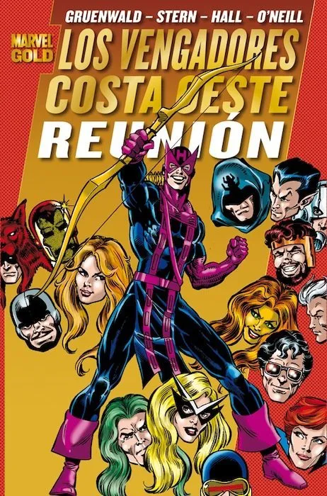 Los Vengadores Costa Oeste. Marvel Gold