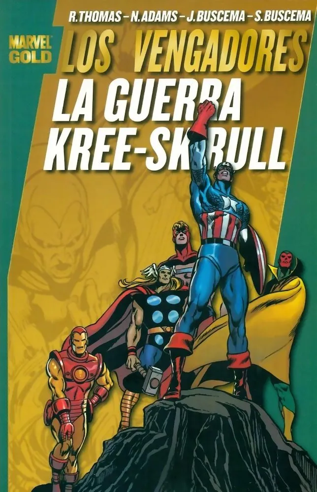 Marvel Gold. Los Vengadores: La Guerra Kree-Skrull