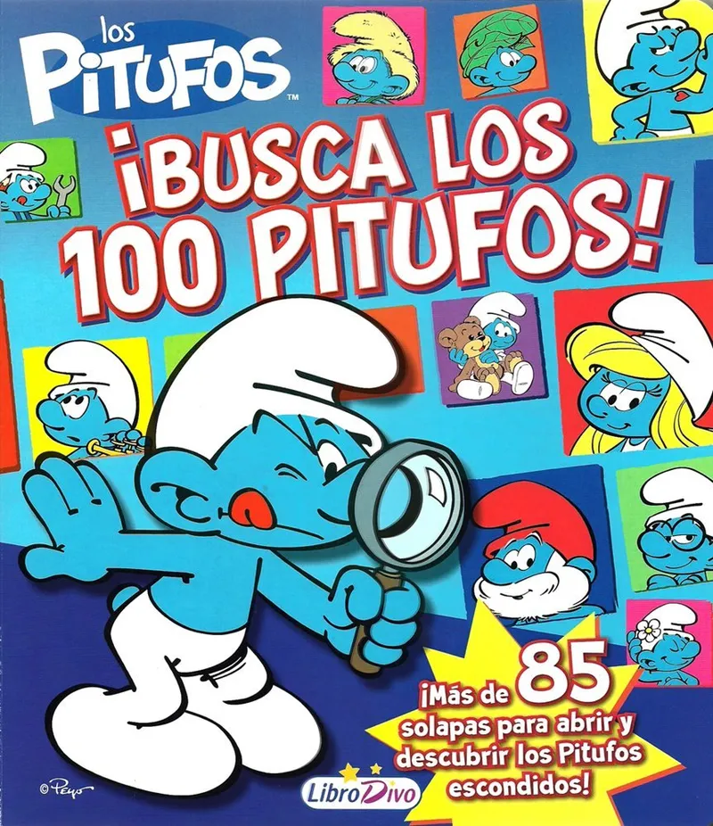 ¡Busca los 100 pitufos!