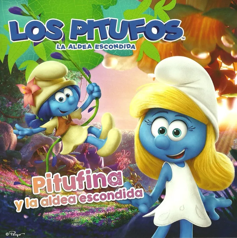 Pitufina y la aldea escondida