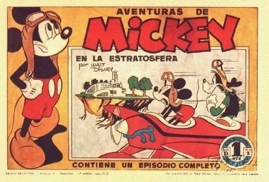 Aventuras de Mickey. Walt Disney Serie D