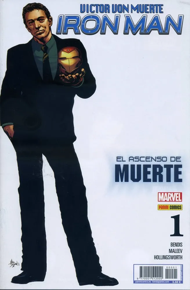 Victor von Muerte: Iron Man 1 (Portada Alternativa)