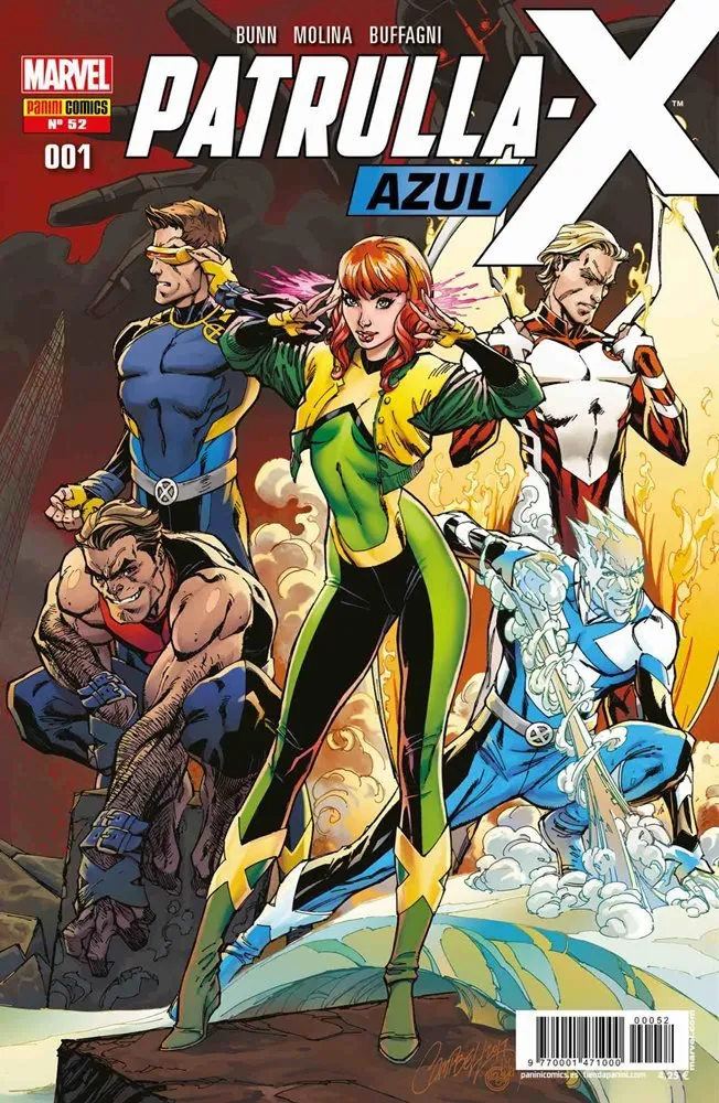 La Patrulla-X Azul (Portadas alternativas)