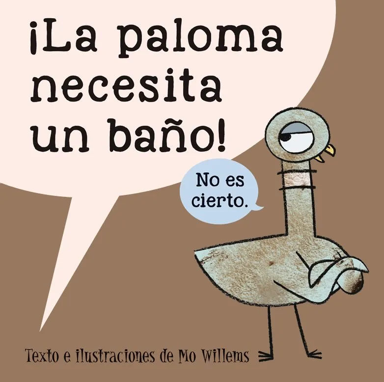 ¡La paloma necesita un baño!
