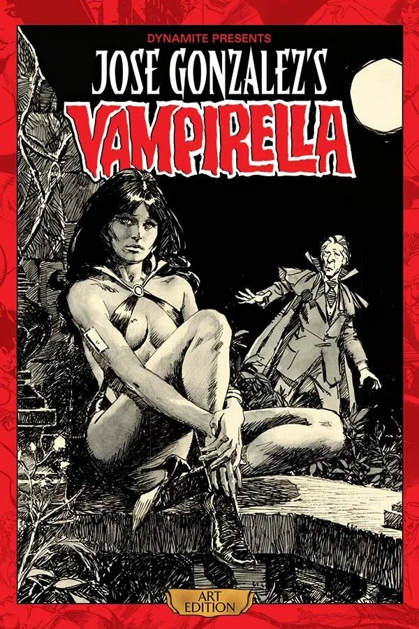 Jose Gonzalez's Vampirella Art Edition (Inglés)