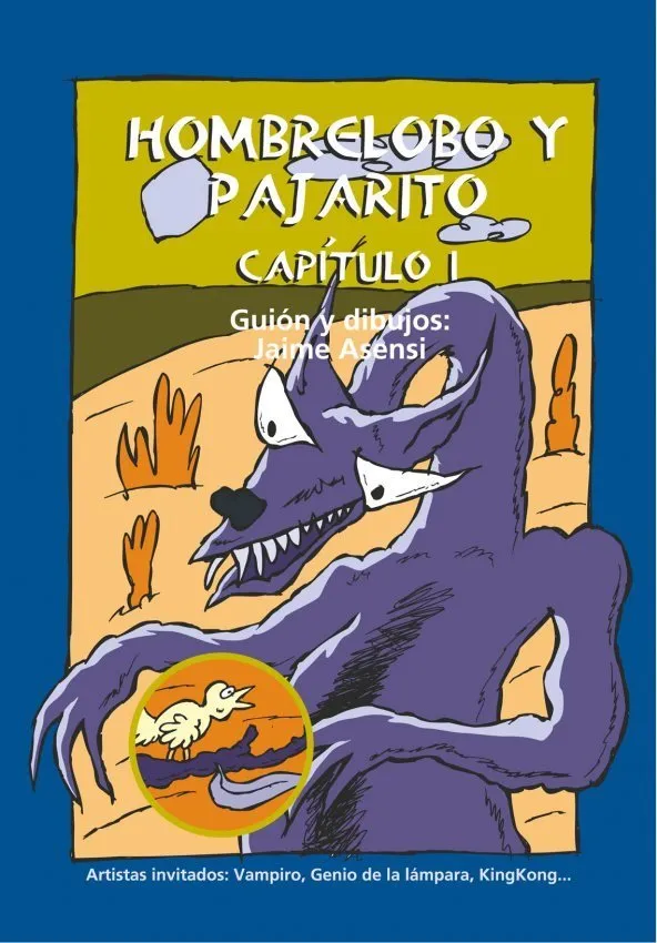 Hombrelobo y pajarito (Autoedición)