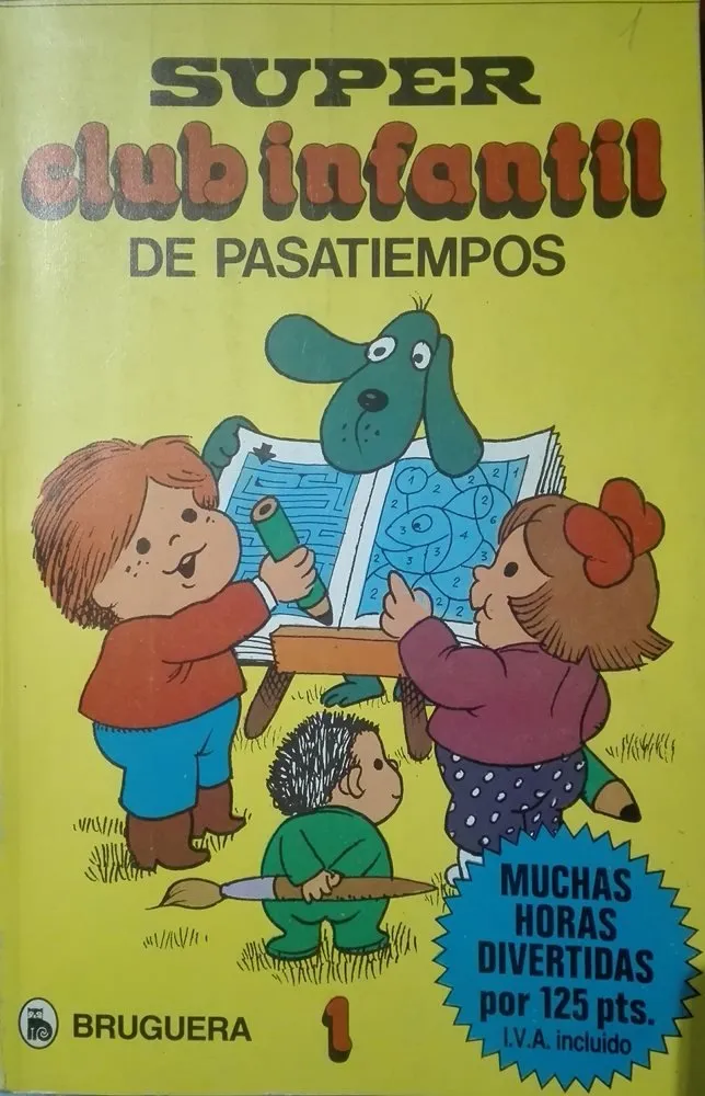 Súper club infantil de pasatiempos