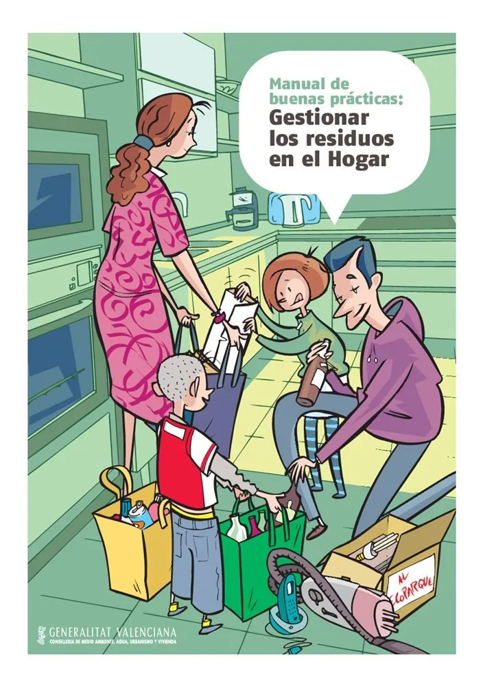Manual de buenas prácticas: Gestionar los residuos en el Hogar