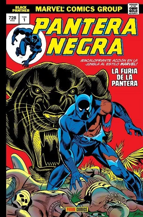 Pantera Negra. Marvel Gold (Omnigold)