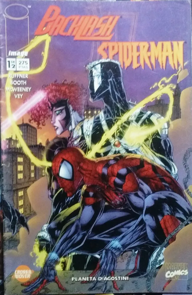 Backlash / Spider-Man. Línea Crossover