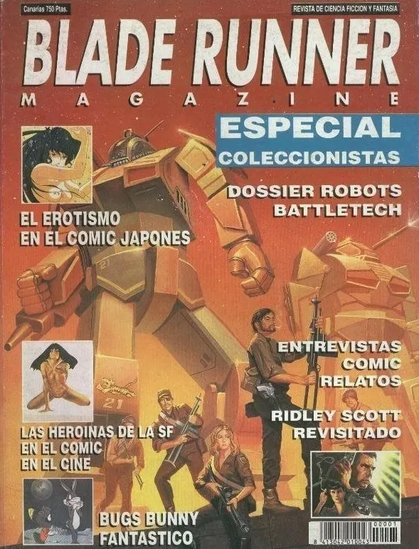Blade Runner Magazine Especial Coleccionistas