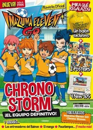 Revista Oficial-Inazuma Eleven Go
