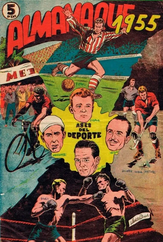 Almanaque 1955 Ases del Deporte