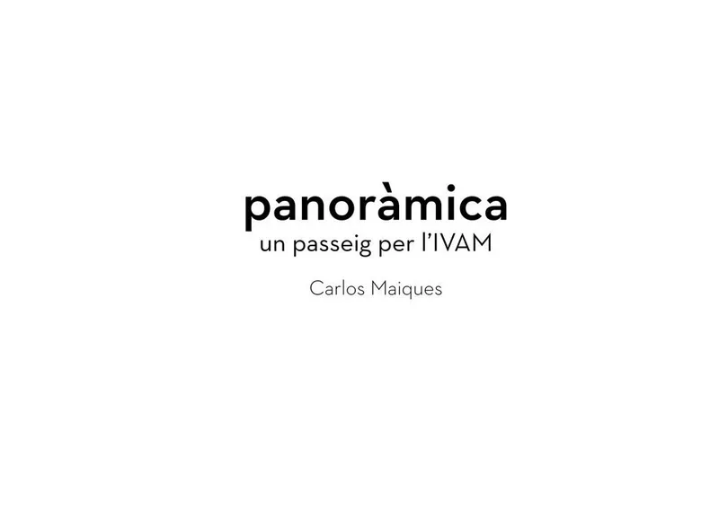 Panoràmica. Un passeig per l'IVAM
