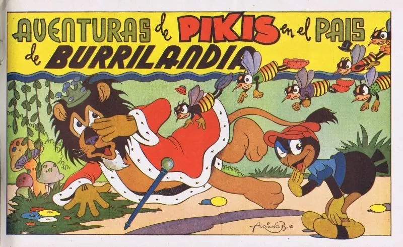 Aventuras de Pikis en el País de Burrilandia