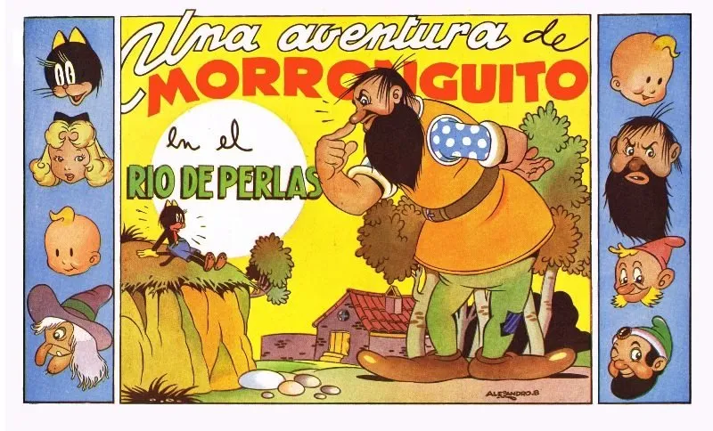Una aventura de Morronguito en el Río de Perlas