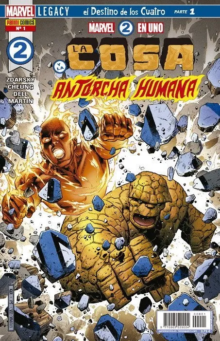 Marvel 2 en Uno: La Cosa y La Antorcha Humana (2018-2019)