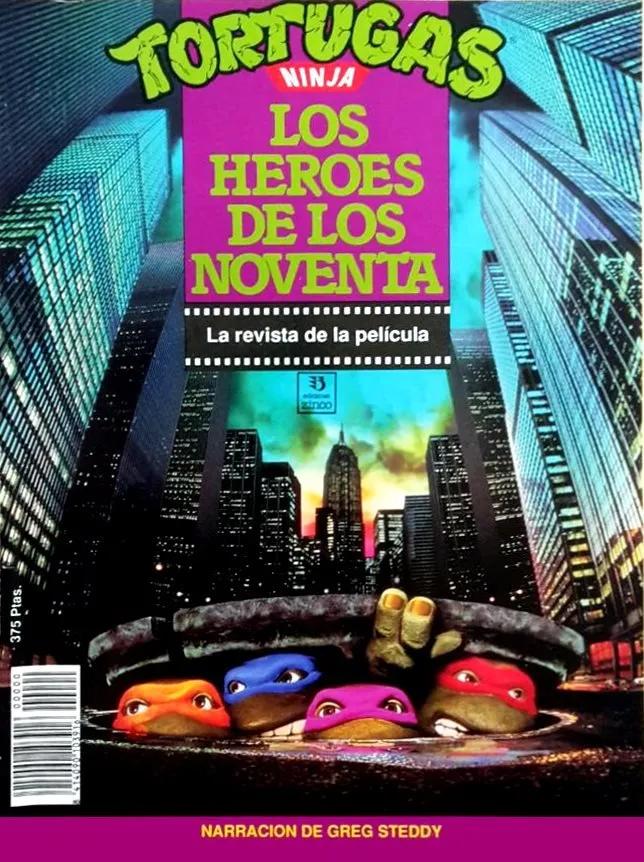 Tortugas Ninja. Los héroes de los noventa: La revista de la película