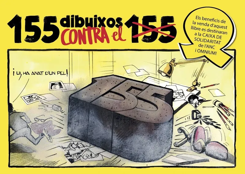 155 dibuixos contra el 155