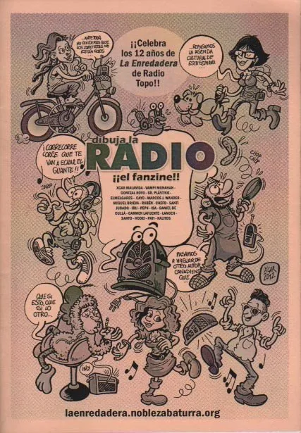 Dibuja la radio (Autoedición)