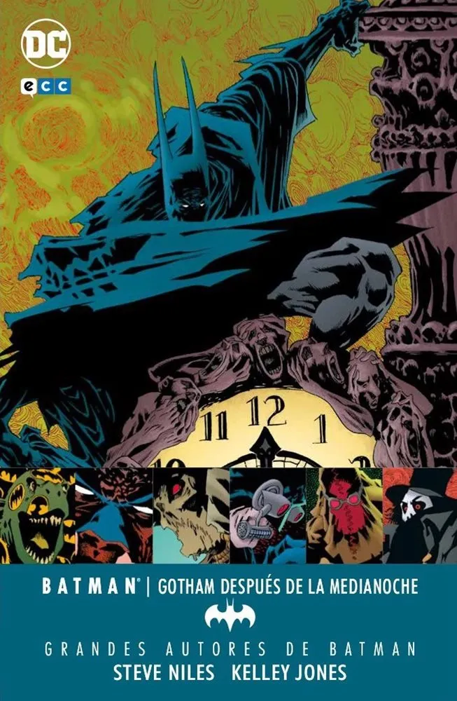 Grandes Autores de Batman: Steve Niles y Kelley Jones. Gotham después de la medianoche (ECC Edicione