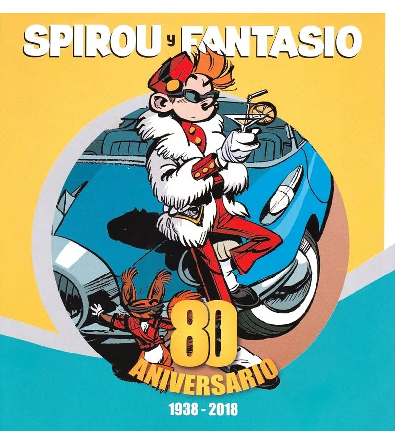 Spirou y Fantasio - 80 Aniversario 1938-2018