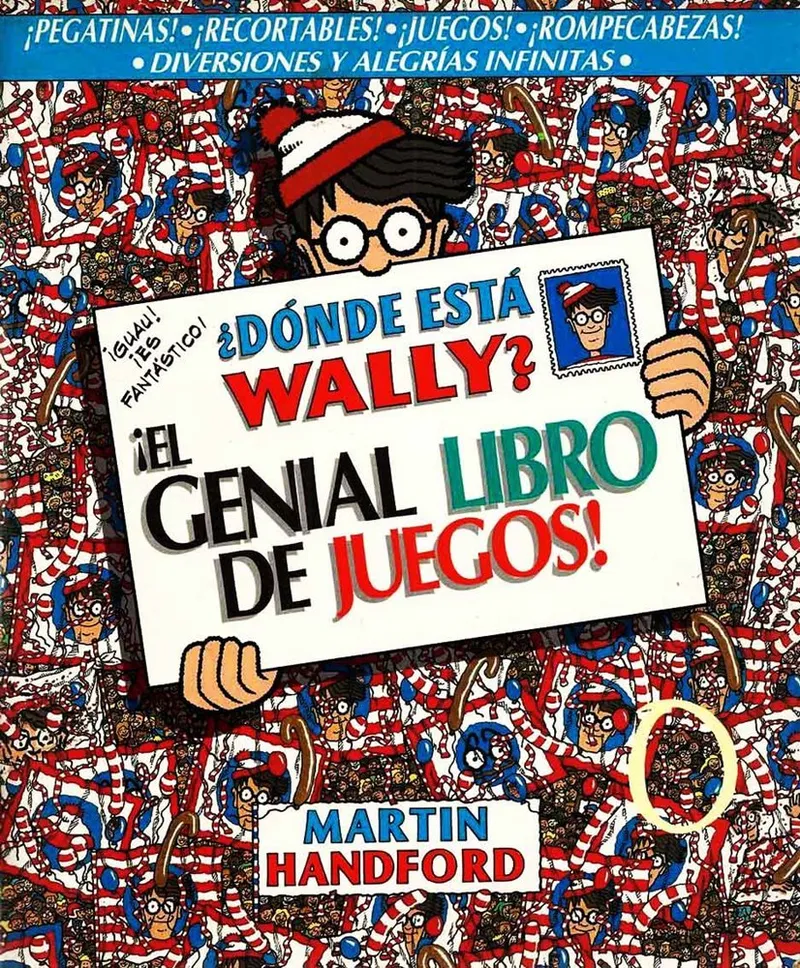 ¿Dónde está Wally? ¡El Genial Libro de Juegos!